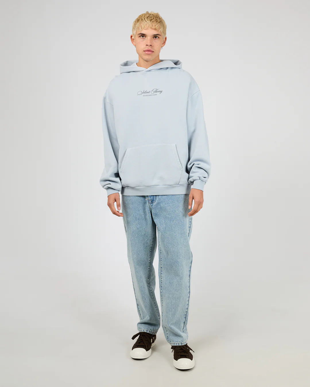 Silent Theory Stride Hoodie - Sky