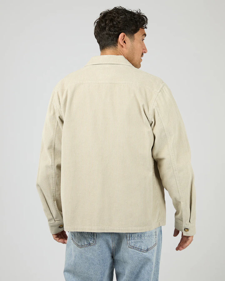Silent Theory Jameson Cord Shirt - Bone