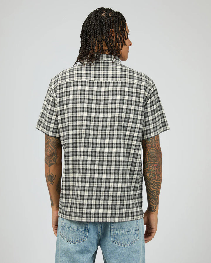 Silent Theory Grove SS Shirt - Charcoal