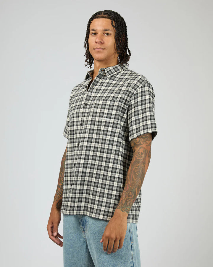 Silent Theory Grove SS Shirt - Charcoal