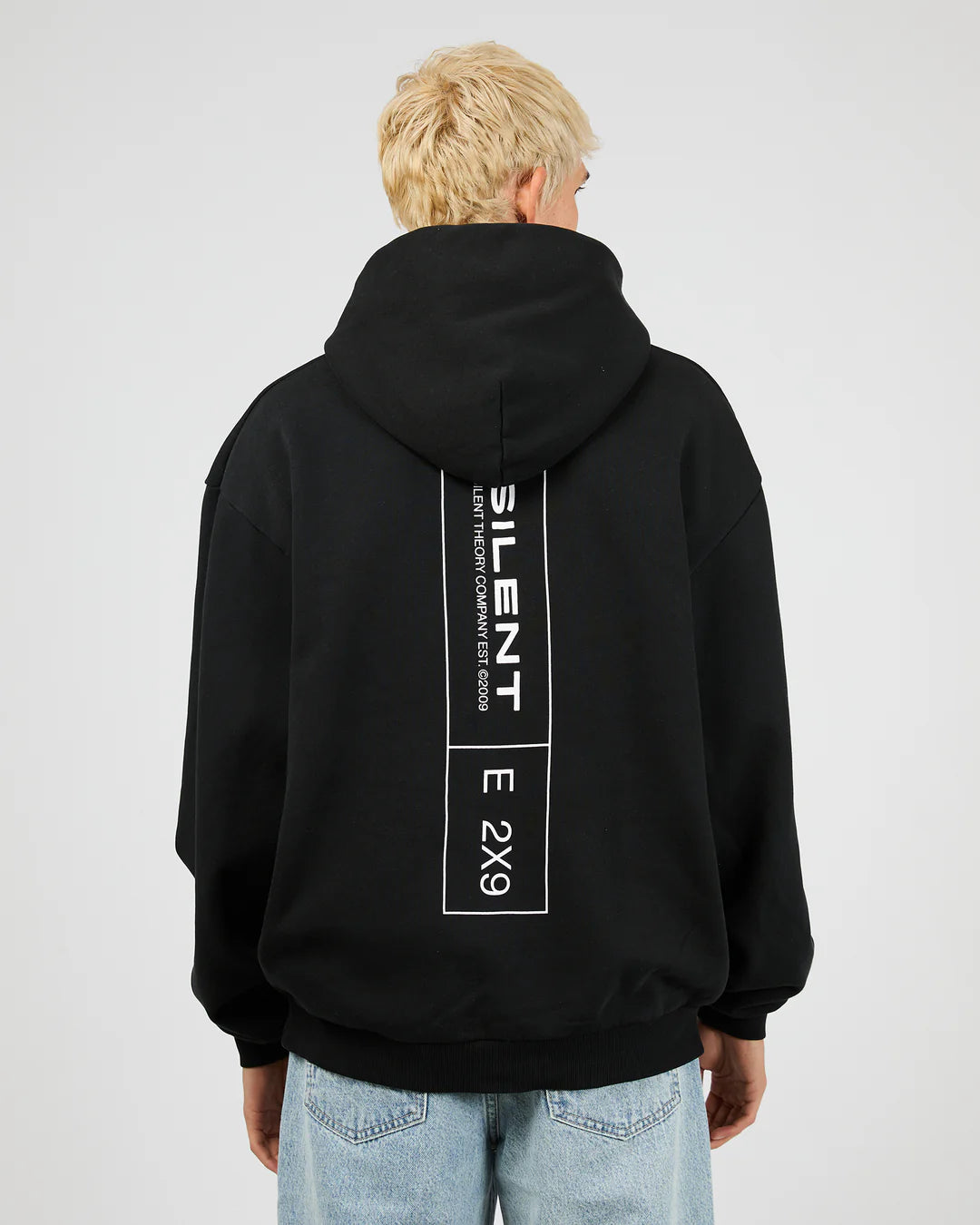 Silent Theory Weld Hoodie - Washed Black