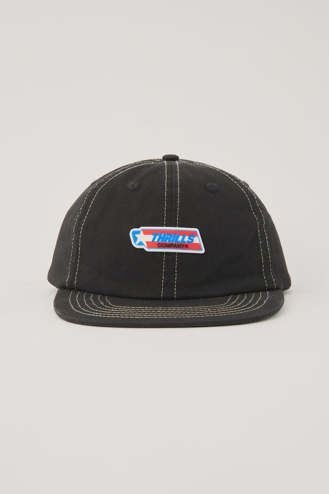 Thrills Star Power 6 Panel Cap - Black
