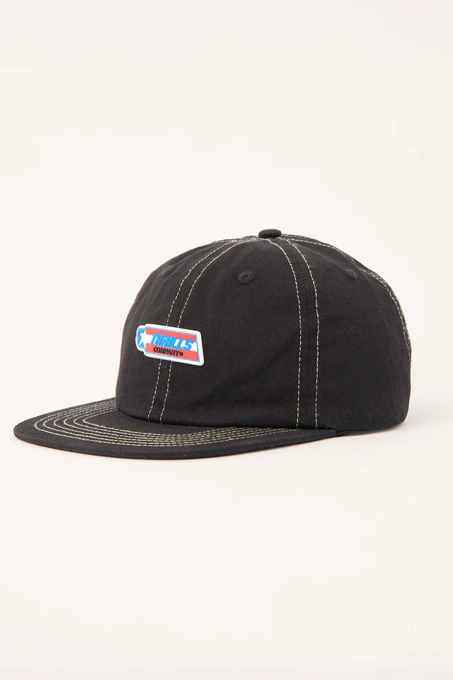 Thrills Star Power 6 Panel Cap - Black