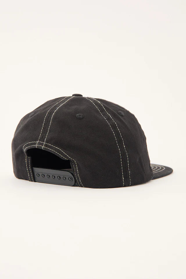 Thrills Star Power 6 Panel Cap - Black