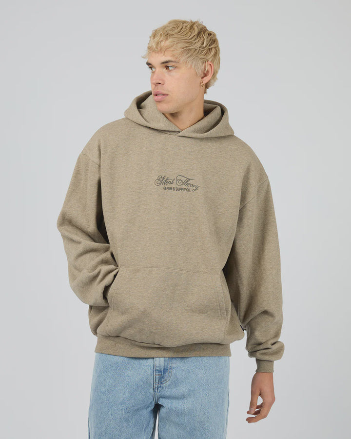 Silent Theory Rider Hoodie - Brown Marle