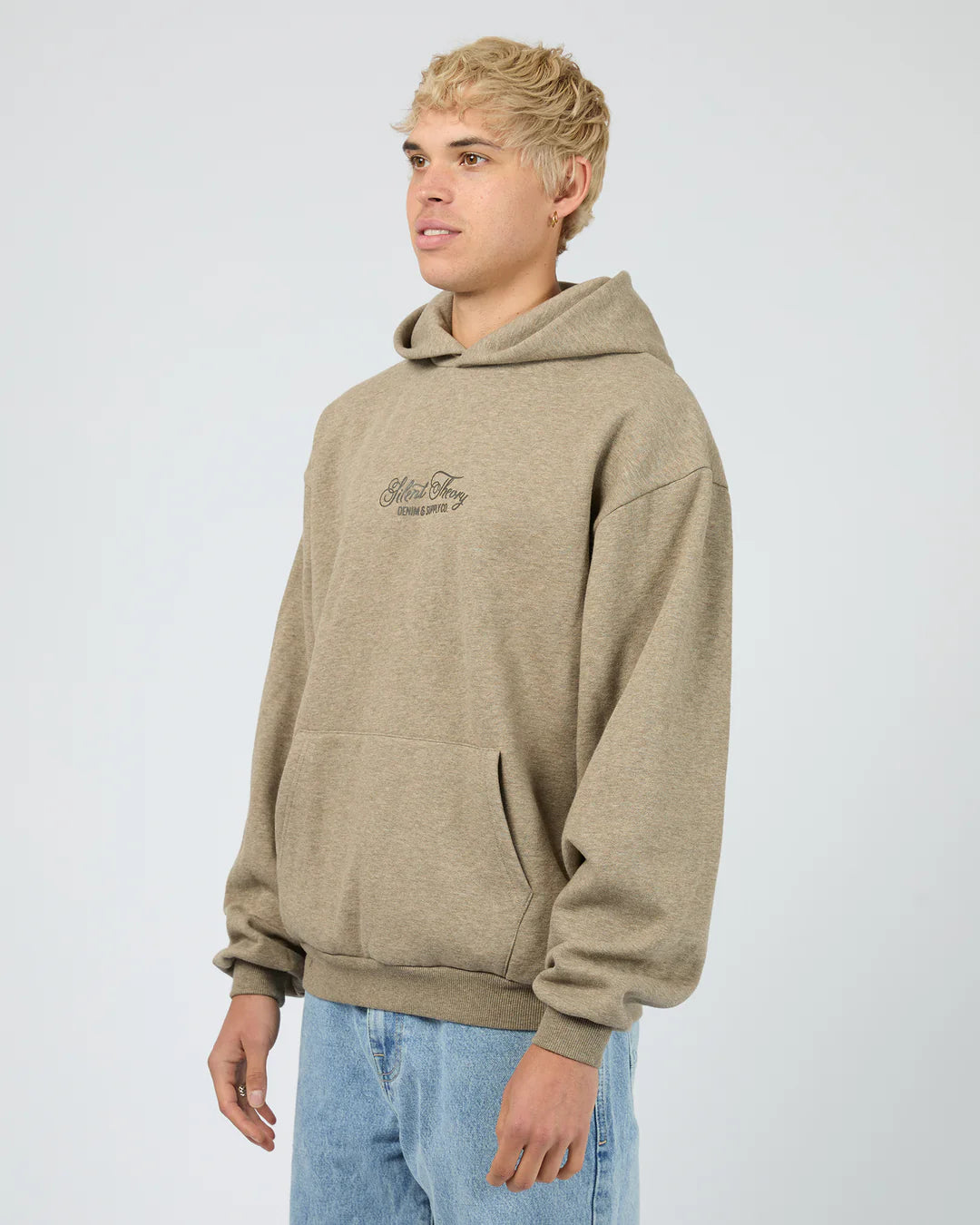 Silent Theory Rider Hoodie - Brown Marle