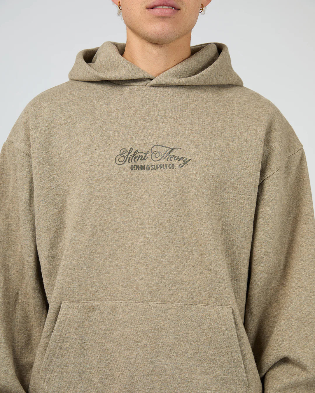 Silent Theory Rider Hoodie - Brown Marle