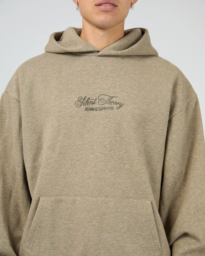 Silent Theory Rider Hoodie - Brown Marle