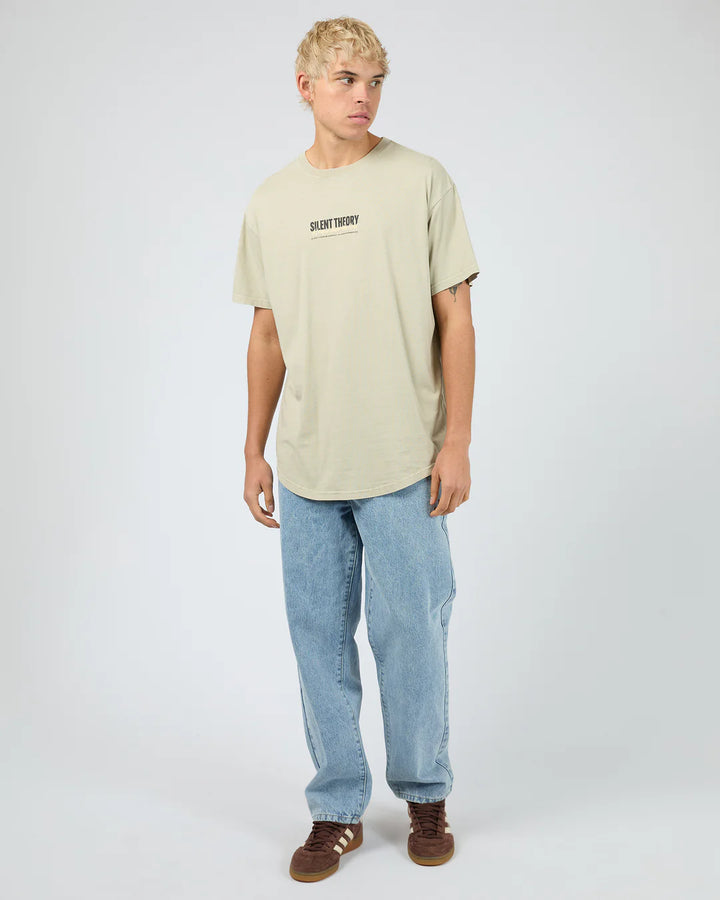 Silent Theory League Scoop Tee - Herb