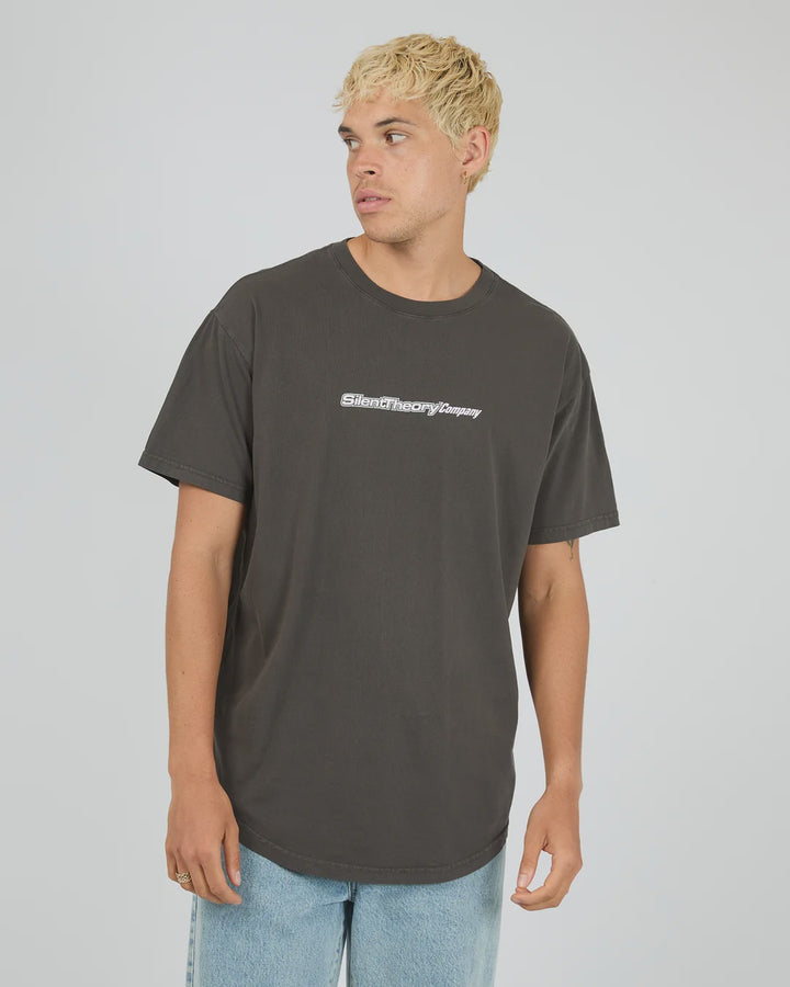 Silent Theory Raider Scoop Tee - Coal