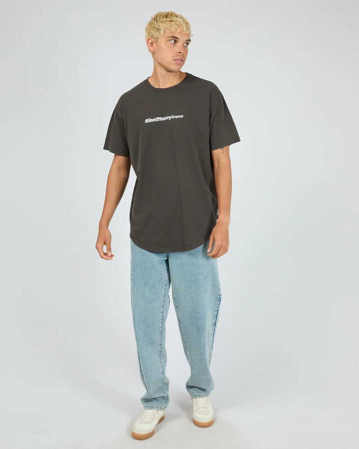Silent Theory Raider Scoop Tee - Coal
