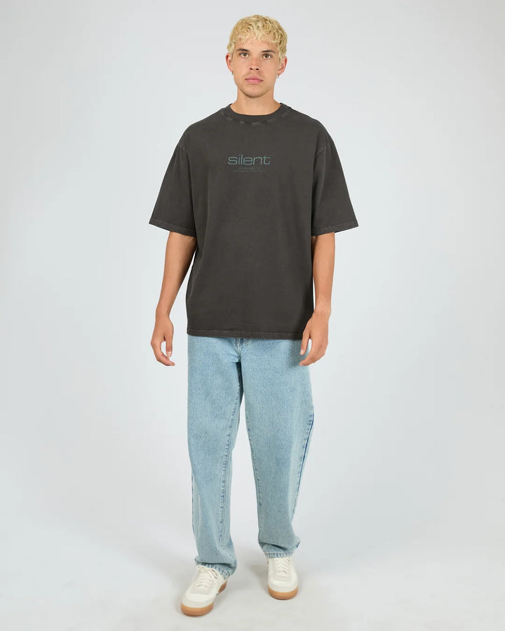Silent Theory Systems Tee - Coal