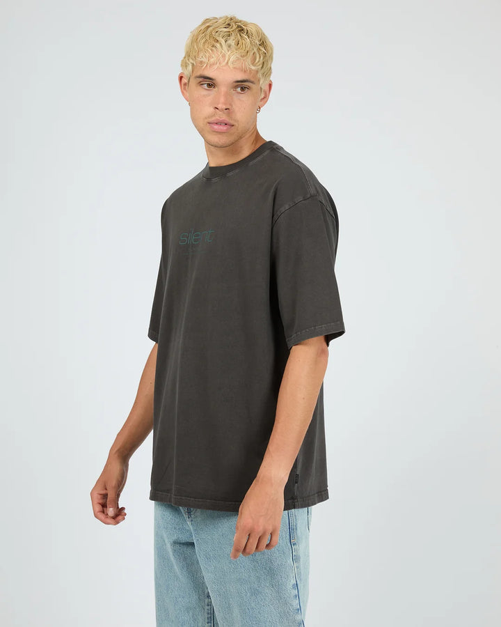 Silent Theory Systems Tee - Coal