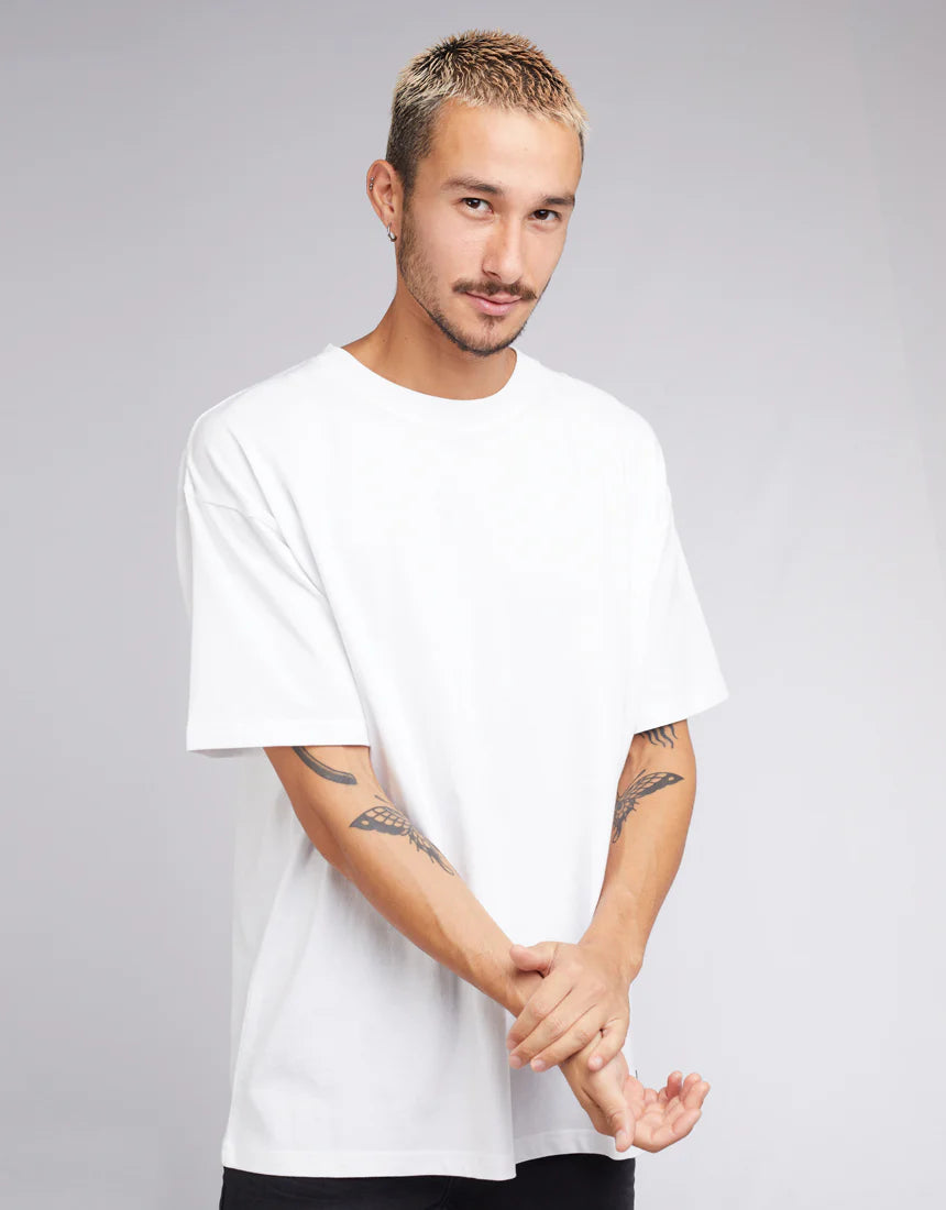 Silent Theory Oversized Tee - White