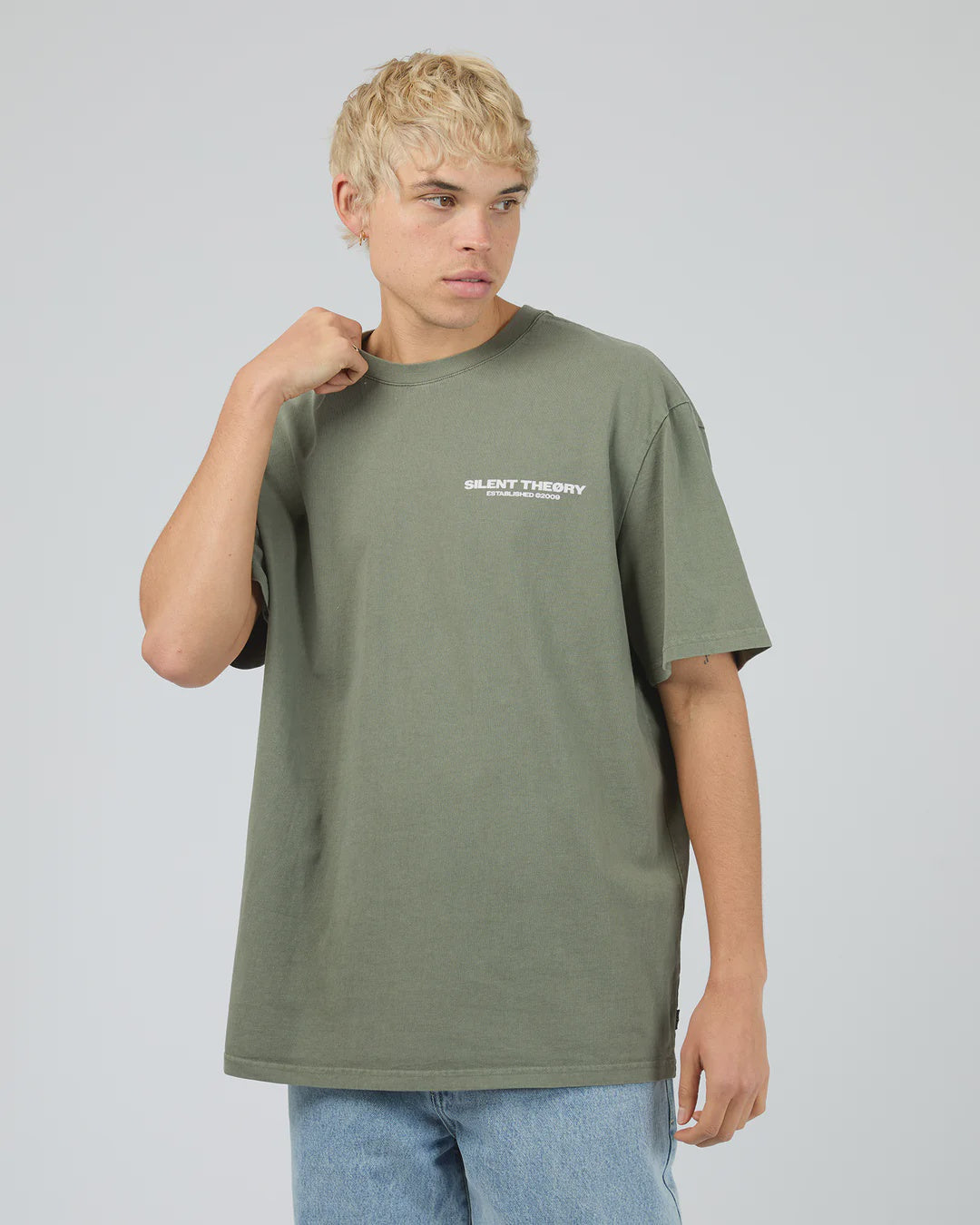 Silent Theory Essential Theory Tee - Eucalyptus