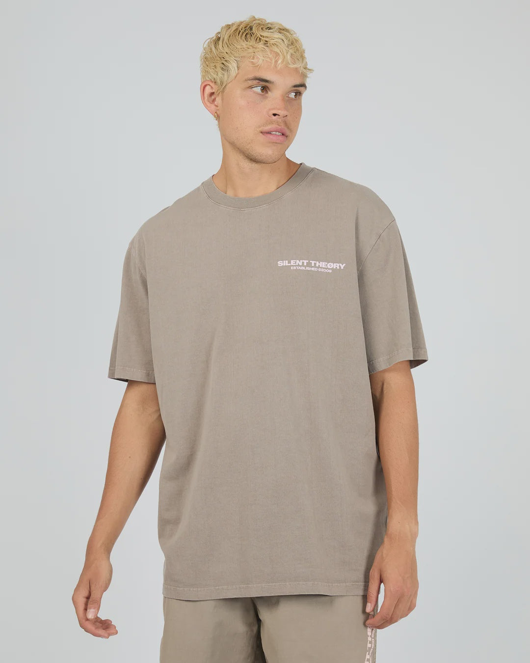 Silent Theory Essential Theory Tee - Latte