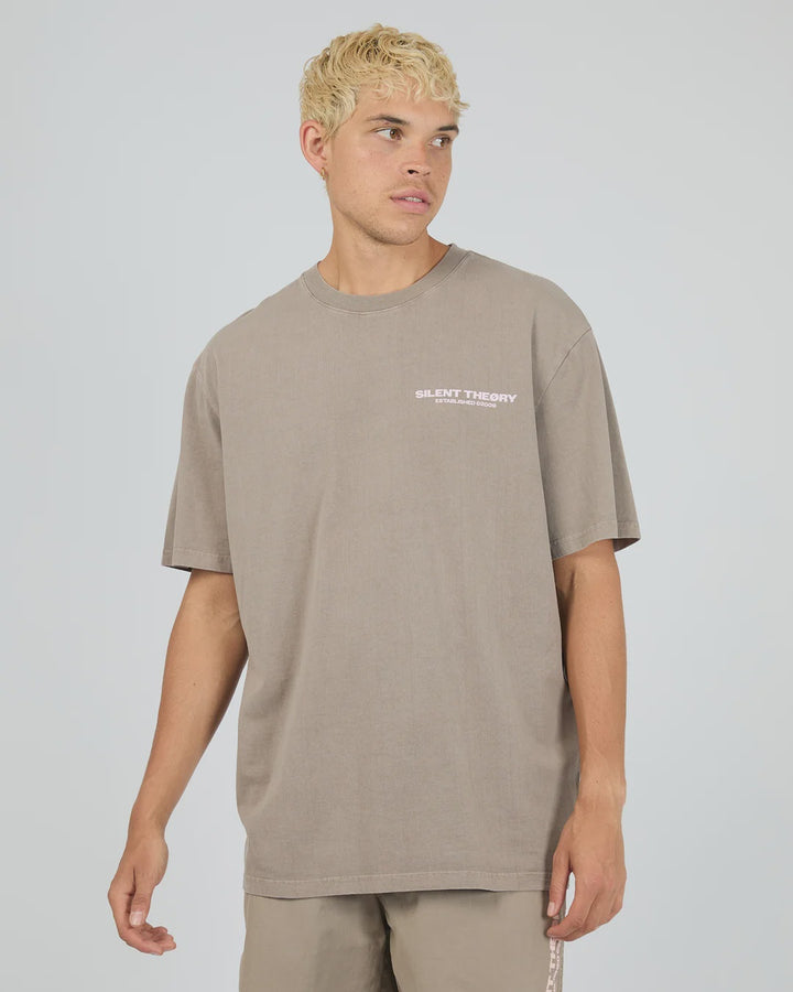 Silent Theory Essential Theory Tee - Latte