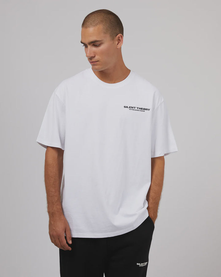 Silent Theory Essential Theory Tee - White