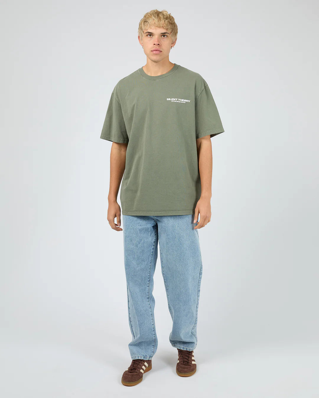 Silent Theory Essential Theory Tee - Eucalyptus