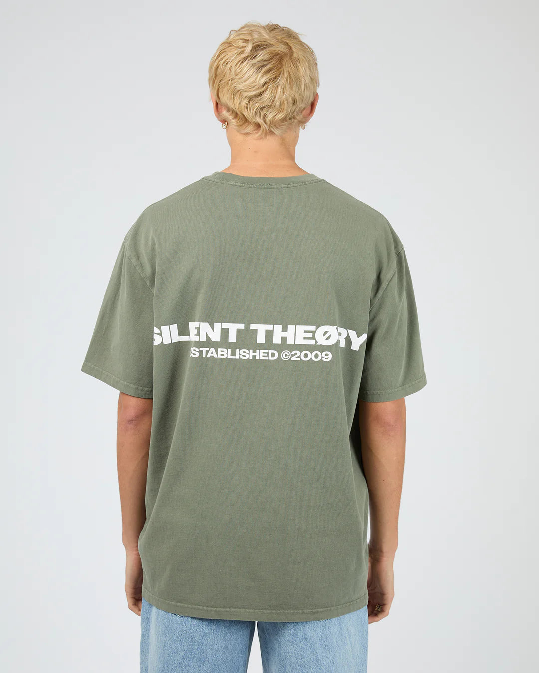 Silent Theory Essential Theory Tee - Eucalyptus