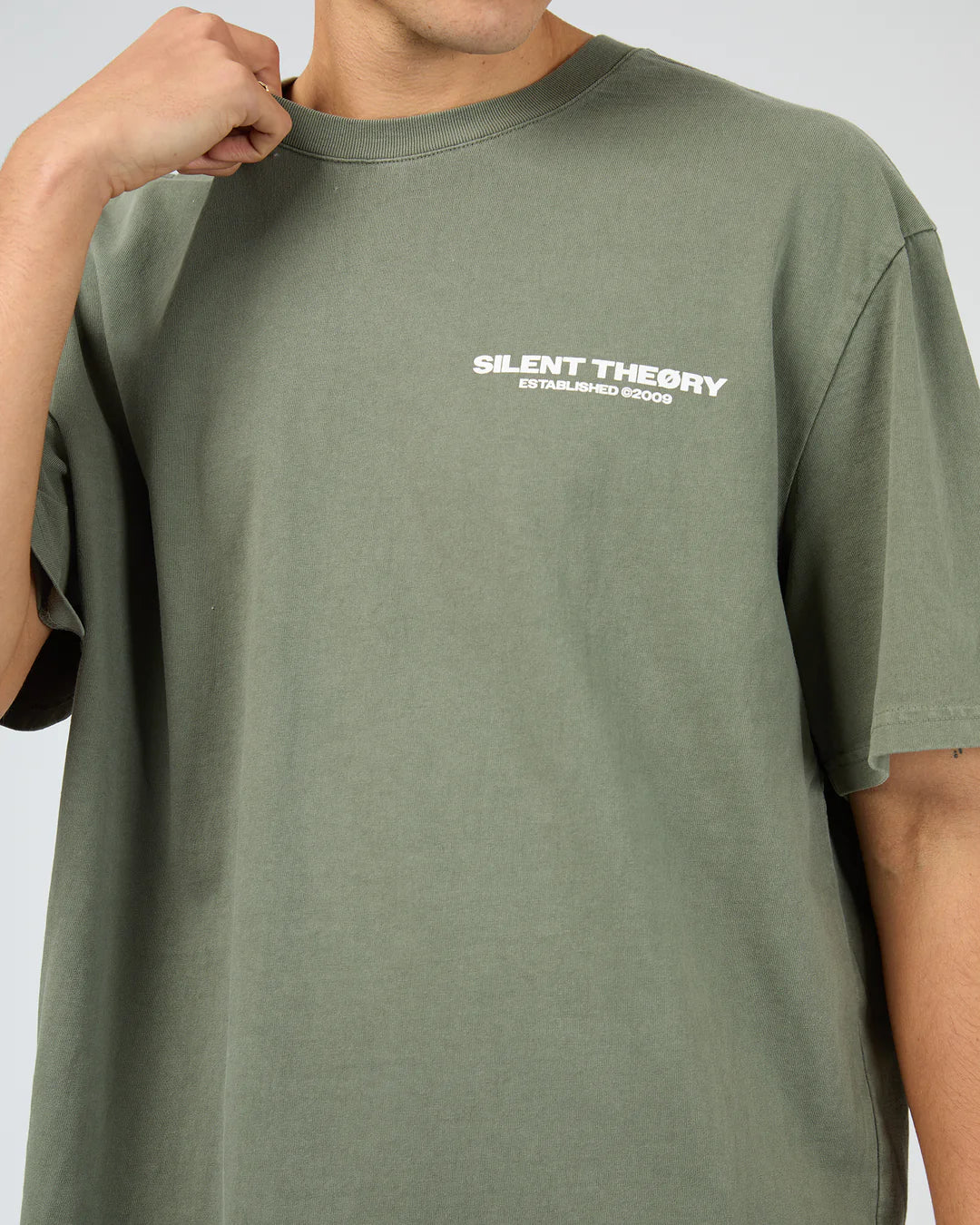 Silent Theory Essential Theory Tee - Eucalyptus