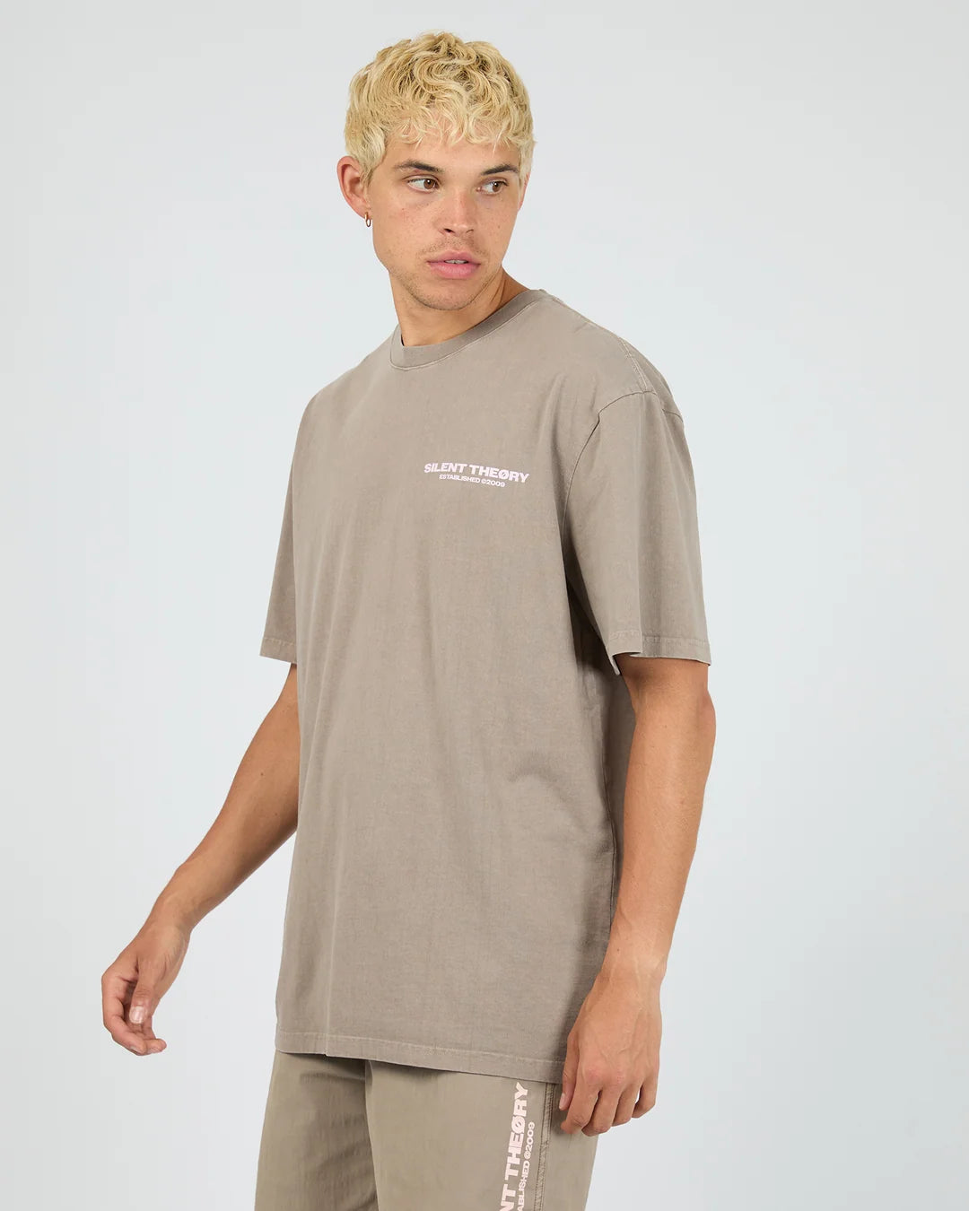 Silent Theory Essential Theory Tee - Latte