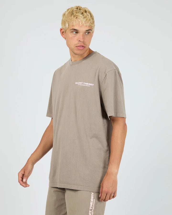 Silent Theory Essential Theory Tee - Latte