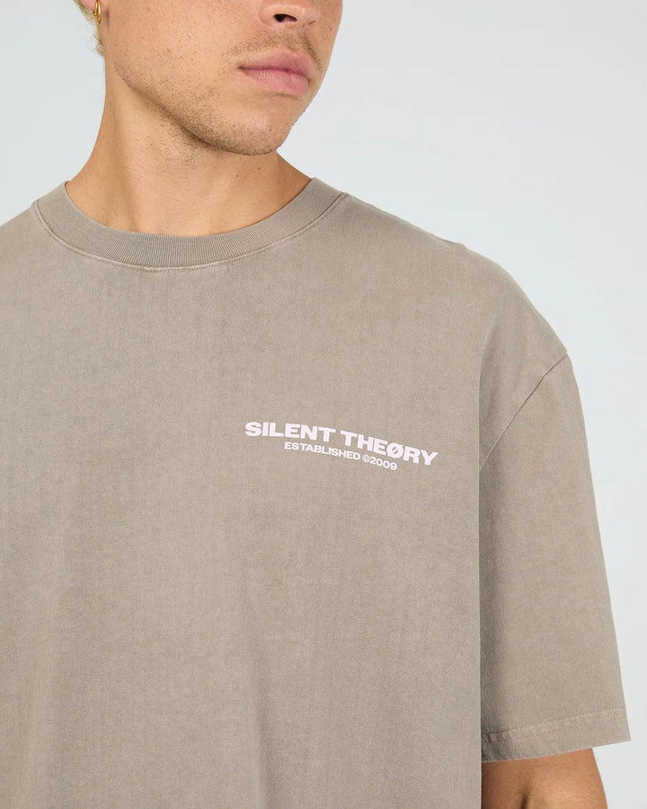 Silent Theory Essential Theory Tee - Latte