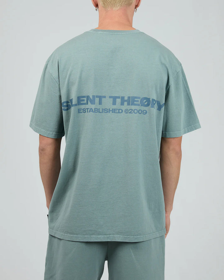 Silent Theory Essential Theory Tee - Steel