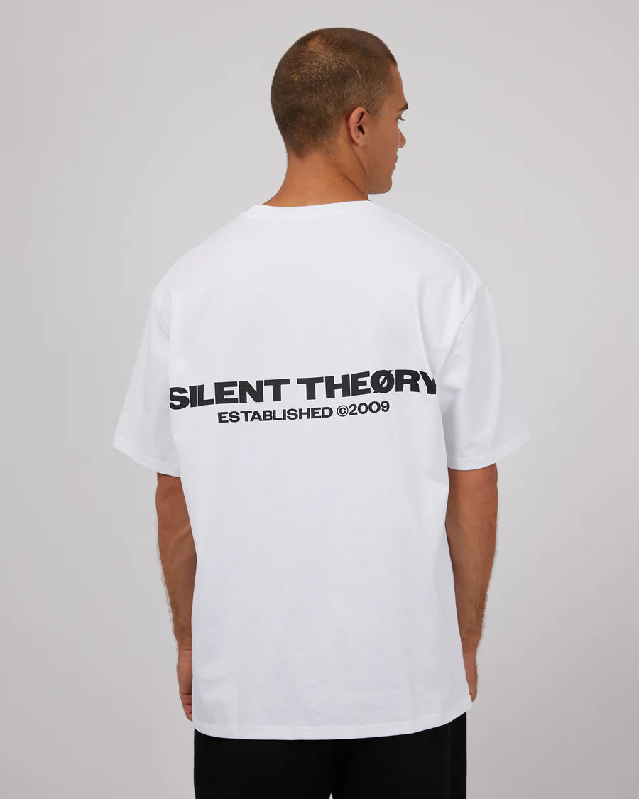 Silent Theory Essential Theory Tee - White