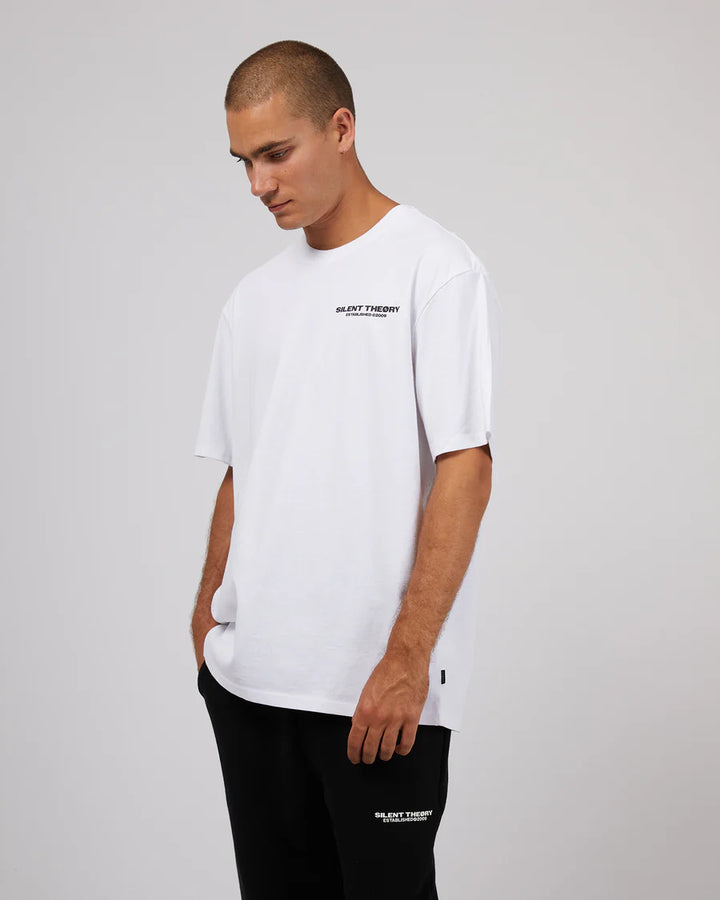 Silent Theory Essential Theory Tee - White