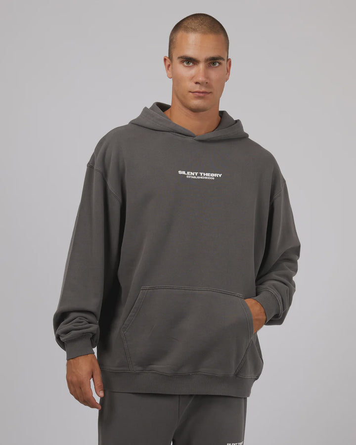 Silent Theory Essential Theory Hoodie - Coal