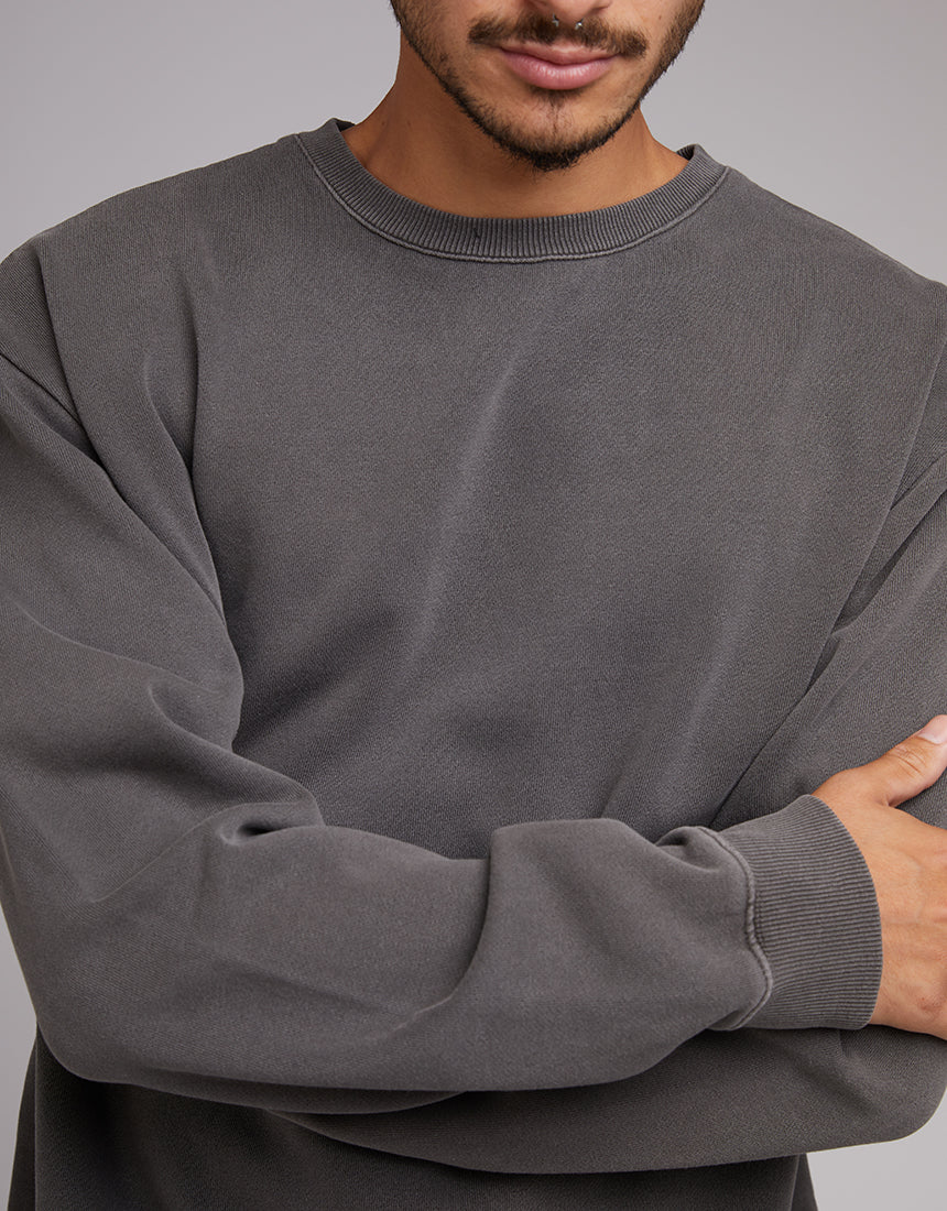 Silent Theory Box Crew - Charcoal