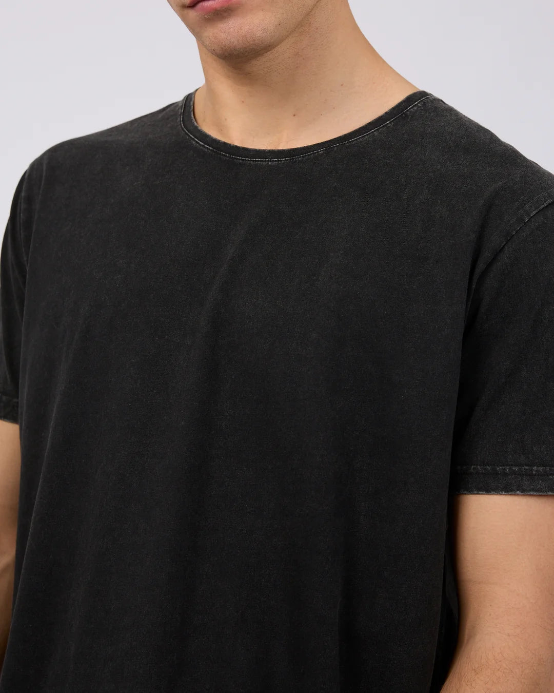 Silent Theory Tail Tee - Washed Black