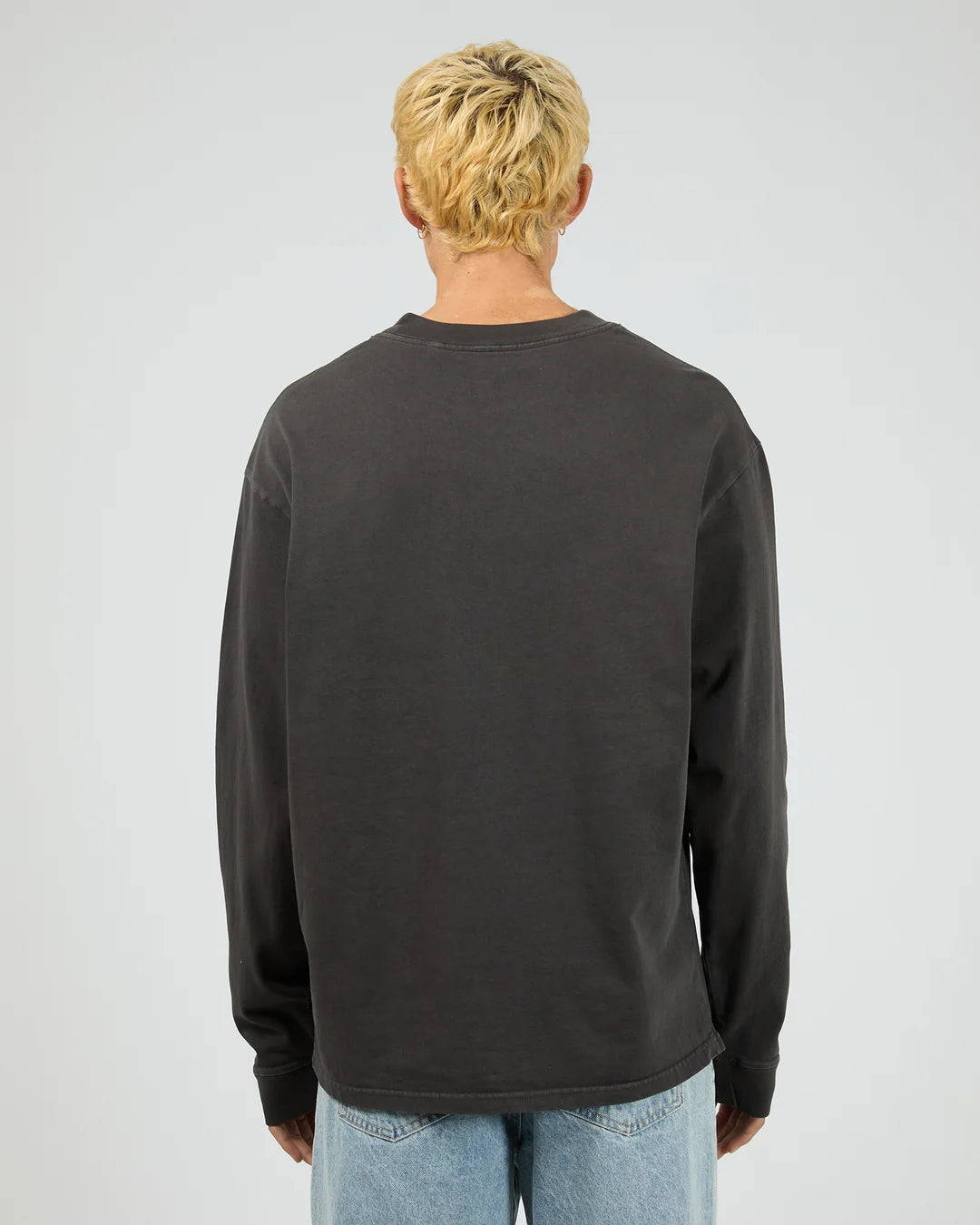 Silent Theory Heavyweight LS Tee - Coal