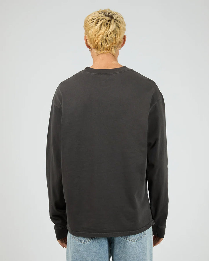 Silent Theory Heavyweight LS Tee - Coal