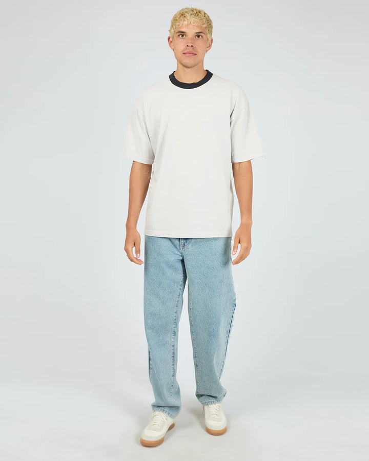 Silent Theory Ringer Tee - Grey