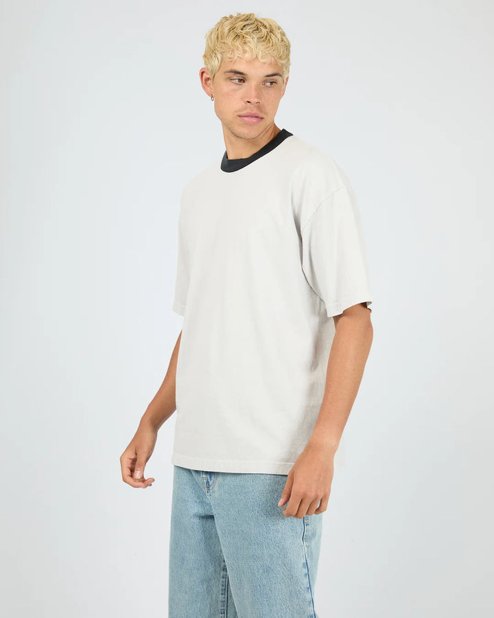 Silent Theory Ringer Tee - Grey