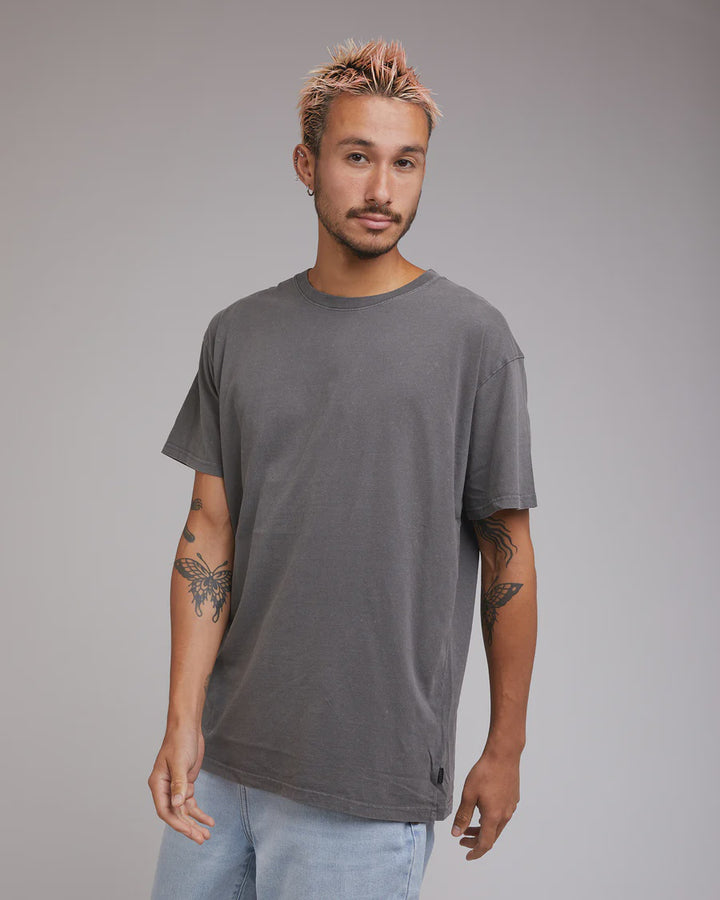 Silent Theory Oversized Tee - Coal