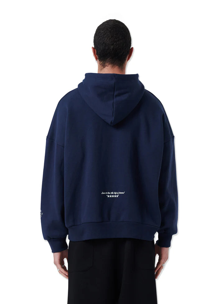 Barney Cools Scribe Hood - Navy