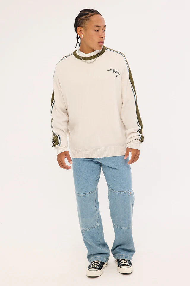 Billabong Script Sweater - Silver