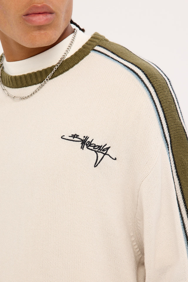 Billabong Script Sweater - Silver