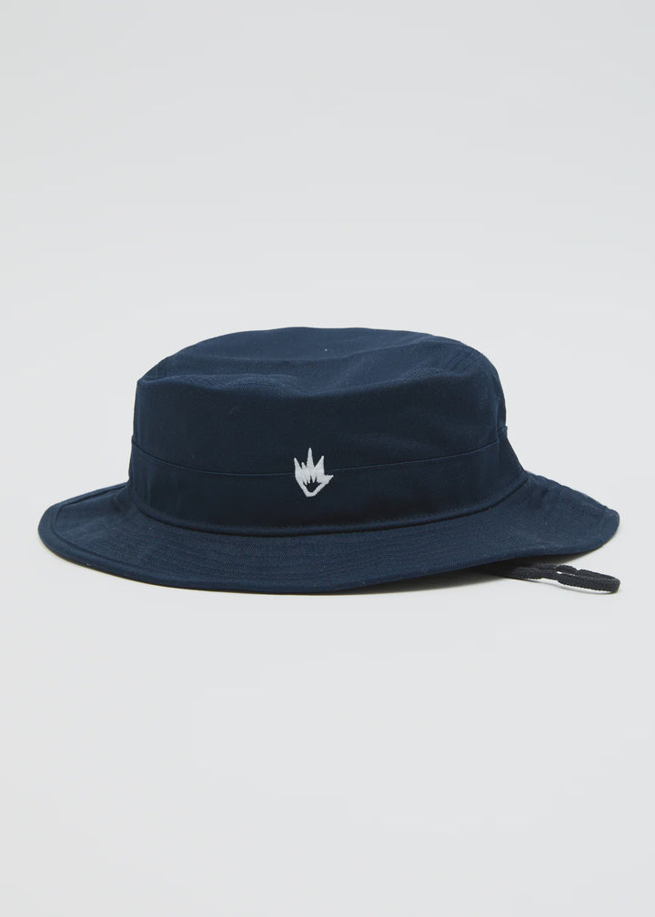 Afends Flame Bucket Hat-Navy
