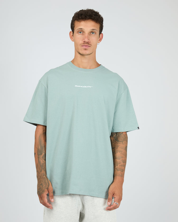 St Goliath Omega Tee - Sky Blue