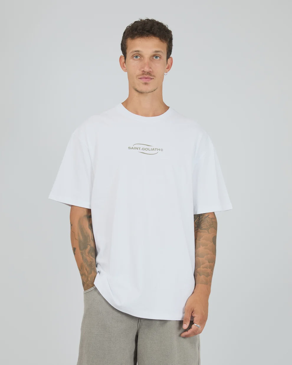 St Goliath Solar Tee - White