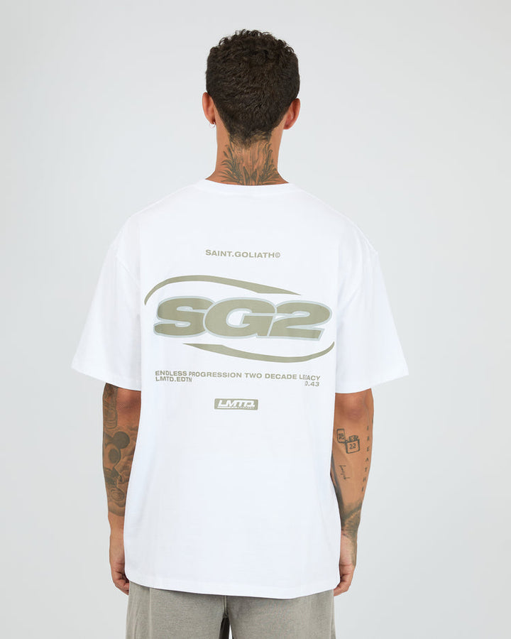 St Goliath Solar Tee - White