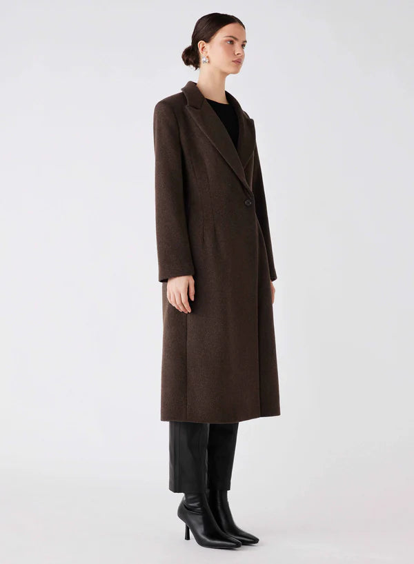 Esmaee Eternal Coat - Chocolate