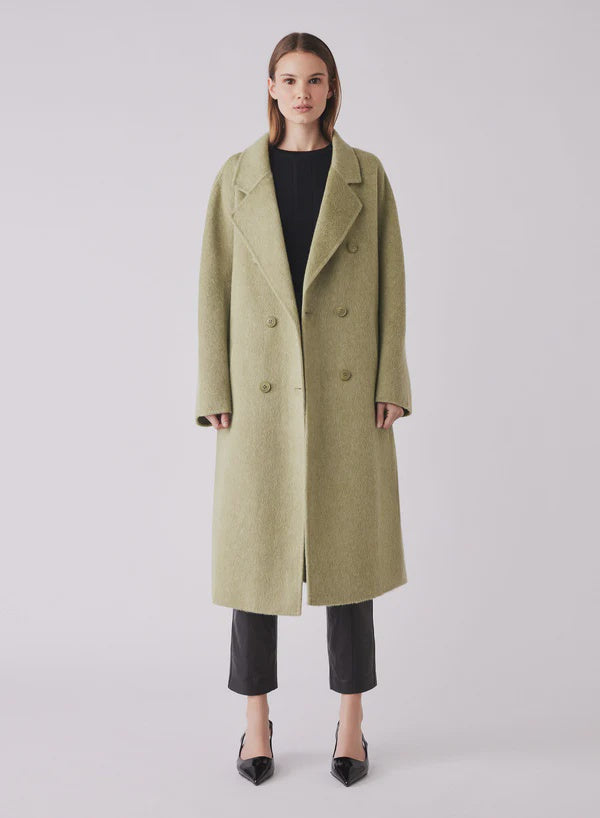 Esmaee Stream Coat- Pistachio