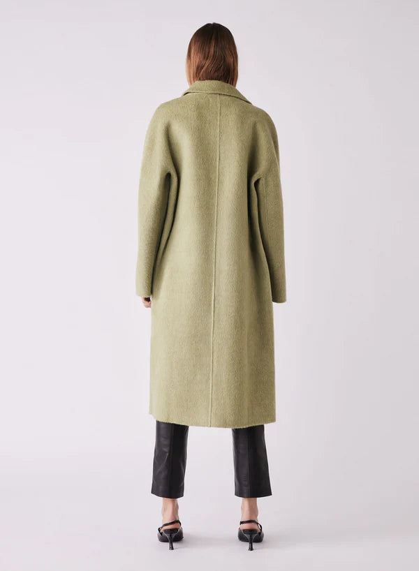Esmaee Stream Coat- Pistachio