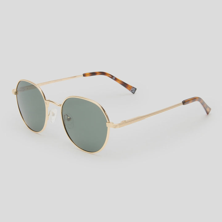 Le Specs Odyssey Polarised Sunglasses - Gold Khaki Mono